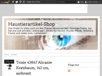 Screenshot des Blogs haustierartikel-shop