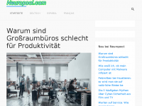 Screenshot des Blogs Neurpool.com
