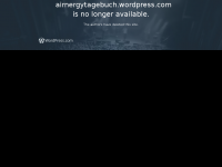 Screenshot des Blogs Airnergy Tagebuch