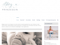 Screenshot des Blogs Blogprinzessin