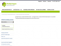 Screenshot des Blogs Sprachreise Blog – Erfahrungsbereichte zum Thema Sprachaufenthalt