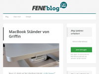 Screenshot des Blogs Fene-Blog