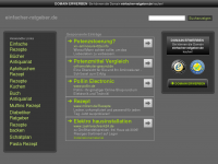Screenshot des Blogs Einfacher Ratgeber