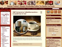 Screenshot des Blogs Genuss Blog – Genuss für die Sinne