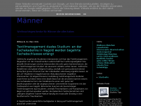 Screenshot des Blogs Weihnachtsgeschenke für Männer