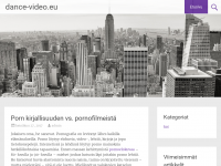 Screenshot des Blogs Dance-Video.eu – Tanzvideo Blog – Lets Dance us