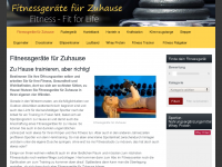 Screenshot des Blogs Studiogeraete Fitness-Nahrungsergänzungsmittel Wellness