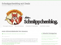 Screenshot des Blogs Pfennigfuchs.com | Angebote, Gratisartikel und co.