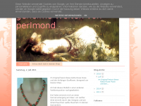 Screenshot des Blogs Geheime Welten von Perlmond