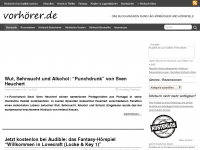 Screenshot des Blogs Vorhörer