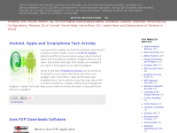 Screenshot des Blogs Wireless | WiFi | WLAN | WiMax | 3G | 4G | GPS | Bluetooth