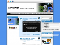 Screenshot des Blogs hundeallerlei