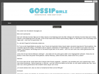 Screenshot des Blogs Gossipgirlz
