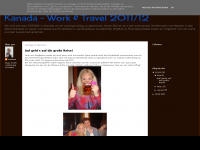 Screenshot des Blogs Kanada – 2011/12 – Work & Travel
