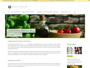 Screenshot des Blogs Günstig Selber Kochen