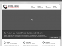 Screenshot des Blogs Gastro Erfolg