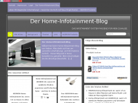 Screenshot des Blogs Home-Infotainment-Blog