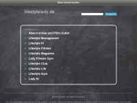 Screenshot des Blogs lifestylelady.de