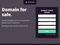 Screenshot des Blogs SEO Grundlagen