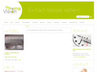 Screenshot des Blogs ThomaVision – Einfach besser sehen!