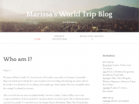 Screenshot des Blogs Worldtrip Blogger