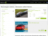 Screenshot des Blogs Auto und Motorsport