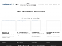 Screenshot des Blogs .intelliBLOG