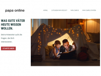 Screenshot des Blogs Papa-Online