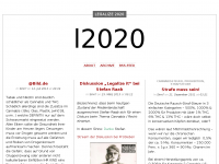 Screenshot des Blogs Legalize 2020
