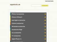 Screenshot des Blogs appleholic