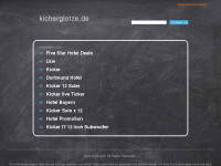 Screenshot des Blogs Kicherglotze