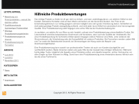 Screenshot des Blogs meckerking