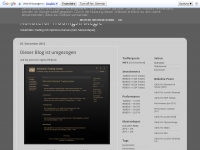 Screenshot des Blogs Kollateral