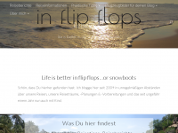 Screenshot des Blogs Reisesucht