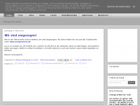 Screenshot des Blogs Energized
