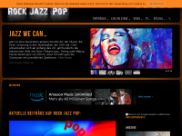 Screenshot des Blogs Rock Jazz Pop