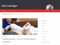 Screenshot des Blogs Motorradblogger.de