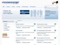 Screenshot des Blogs Finanzcounter