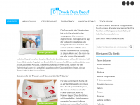 Screenshot des Blogs Druck-Blog