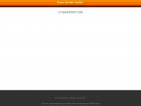 Screenshot des Blogs o n e s e a s o n . d e