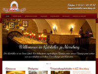 Screenshot des Blogs Ratskeller zu Merseburg – Das Event Lokal