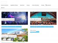 Screenshot des Blogs zrce.eu Partylurlaub
