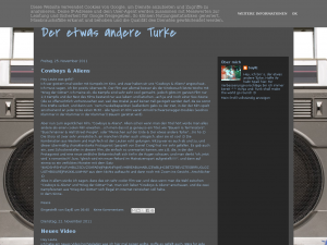 Screenshot des Blogs Der etwas adere Türke