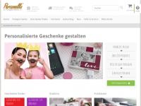 Screenshot des Blogs Personello Fotogeschenke Blog