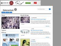 Screenshot des Blogs Mister Hirnfurz