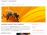 Screenshot des Blogs Krusenstern