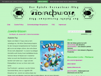 Screenshot des Blogs Roachware