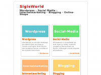 Screenshot des Blogs Rund ums Internet