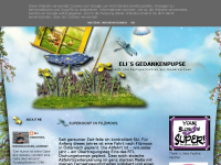 Screenshot des Blogs Eli´s Gedankenpupse