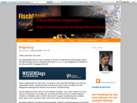 Screenshot des Blogs Fischblog